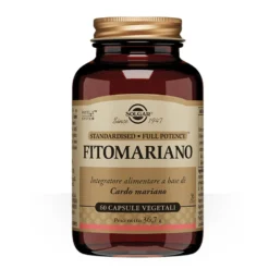 Solgar Fitomariano - Integratore per la funzionalità digestiva ed epatica, 60 capsule vegetali
