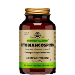 Solgar Multinutrient Fitobiancospino - Integratore per il benessere cardiovascolare, 60 capsule