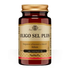 Solgar Oligo Sel Plus - Integratore di selenio per le difese e lo stress ossidativo, 100 tavolette