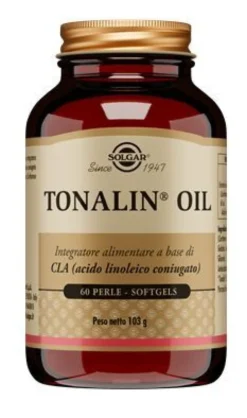Solgar Tonalin Oil Integratore Acido Linoleico da Semi di Cartamo, 60 Perle