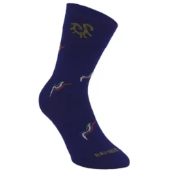 Solidea Socks For You Bamboo Fly Italy - Calzini a compressione 18-24 mmHg per la circolazione blu taglia L, 1 paio