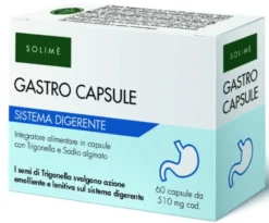 Solimè Gastro Capsule - Solime integratore per il sistema digerente, 60 capsule