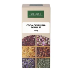 Solimè tisana coda cavallina - Integratore drenante e depurativo per la ritenzione idrica, 100 g
