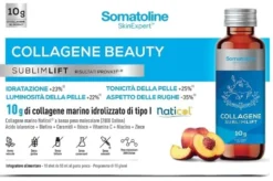 Somatoline Collagen Beauty Sublimlift Shot - Integratore per la pelle, 10 flaconcini da 50 ml