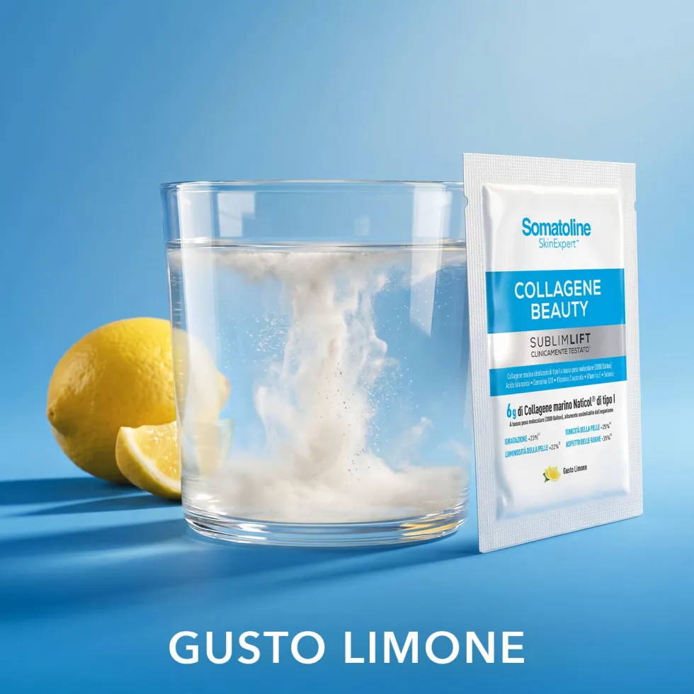 Somatoline Collagene Beauty SublimLift Integratore per la bellezza della pelle, 10 bustine