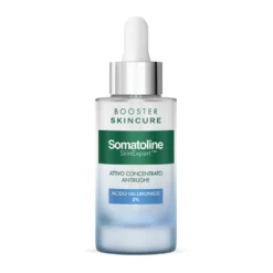 Somatoline Cosmetic Viso - Skincure Booster Antirughe con Acido Ialuronico, 30ml