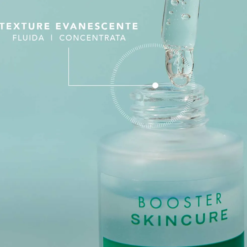 Somatoline Cosmetic Viso - Skincure Booster Antirughe con Acido Ialuronico, 30ml