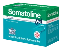 Somatoline Gel 0,1% + 0,3% - Gel per adiposità localizzata e cellulite, 30 bustine da 10 g