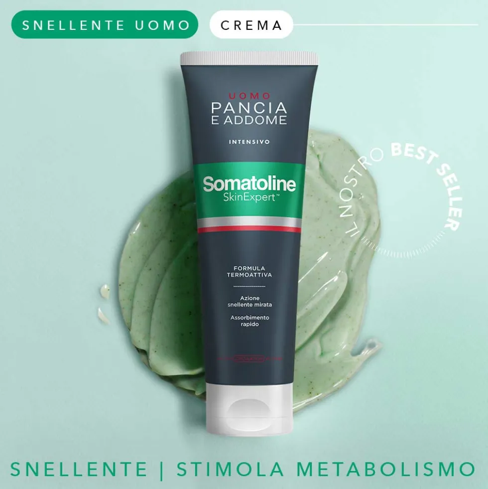 Somatoline Skin Expert Corpo - Uomo Pancia e Addome Intensivo, 250ml