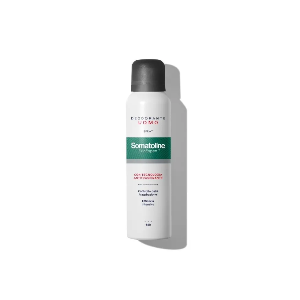 Somatoline Skin Expert Deodorante Spray Uomo Antitraspirante 48H, 150 ml