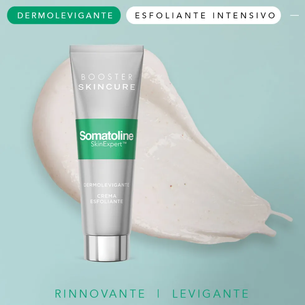 Somatoline Skin Expert Viso - Dermolevigante Crema Esfoliante, 50ml