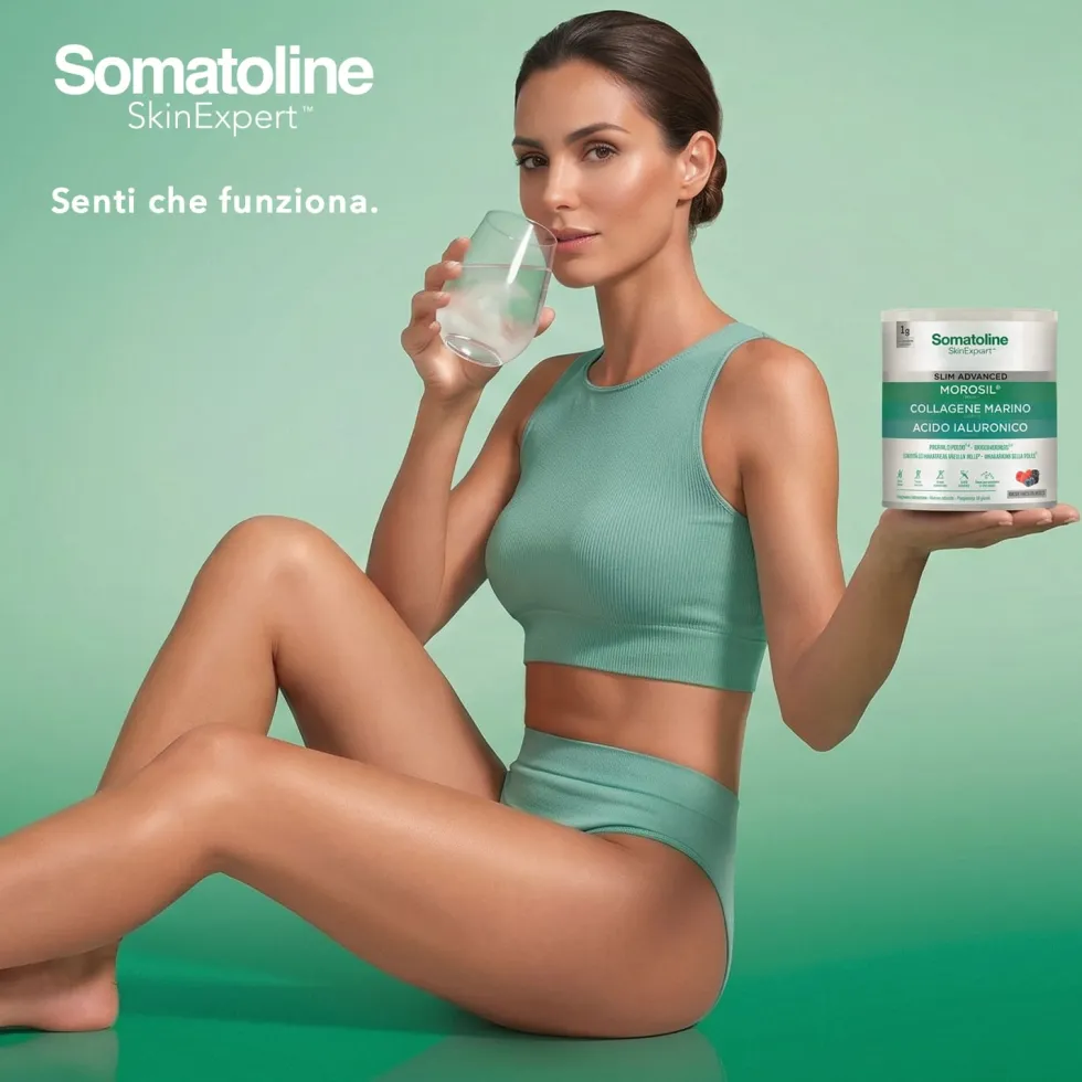Somatoline Slim Advanced Integratore in polvere snellente e tonificante, 275 g