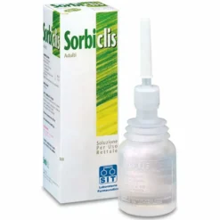 Sorbiclis Adulti 36g + 0,24g Soluzione Rettale contro la Stitichezza, 120ml