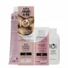 SOS Color & Go Set colorazione 8.0 biondo chiaro - Tinta per i capelli bianchi, 2 tubi da 90 ml