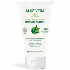 Specchiasol Aloe Vera - Gel Bio Puro al 100% Idratante e Rinfrescante, 150ml