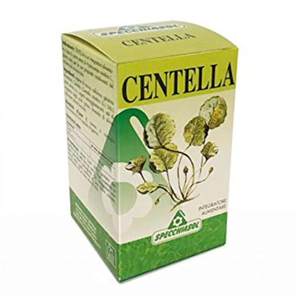 Specchiasol Centella Asiatica - Integratore alimentare per il microcircolo, 80 capsule