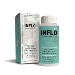 Specchiasol Inflò - Polvere detergente viso per una detersione delicata e rigenerante, 30 g