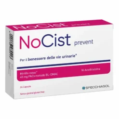 Specchiasol Nocist Prevent - Integratore per la funzionalità delle vie urinarie, 24 capsule