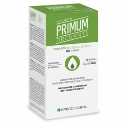 Specchiasol Primum - Drenante Integratore Minidrink Gusto Limone, 15 Stick