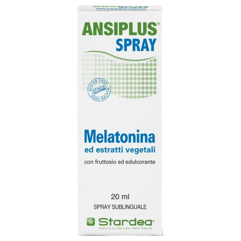Stardea Ansiplus - Integratore di melatonina per il sonno e il rilassamento, 20 ml