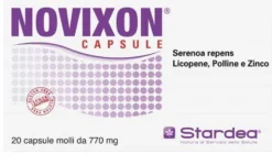 Stardea Novixon - Integratore antiossidante per la prostata, 20 capsule molli da 770 mg