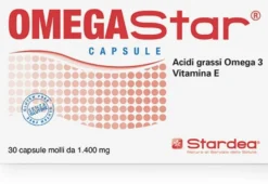 Stardea omegastar - Integratore per la funzione cardiaca e i trigliceridi, 30 capsule molli da 1.400 mg