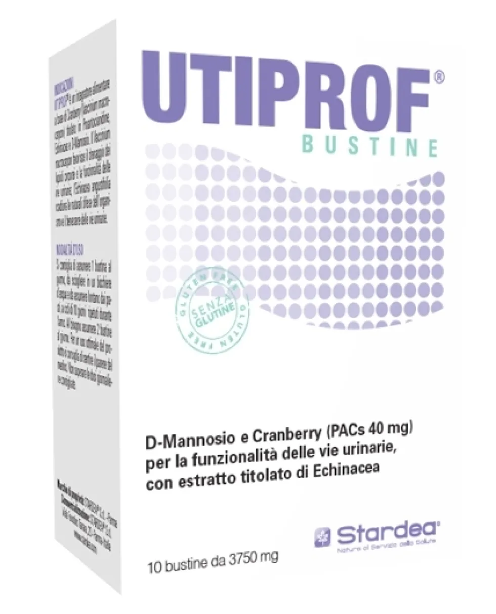 Stardea Utiprof - Integratore alimentare per le vie urinarie, 10 bustine