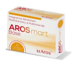 Staros Arosmart Base - Integratore antiossidante con glutatione e luteina per la vista, 45 compresse