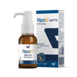 Sterilfarma RipoSì Notte Gel Spray Integratore di Melatonina, 15ml