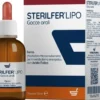 Sterilfarma Sterilfer Lipo - gocce Integratore per la carenza di ferro e acido folico, 30 ml