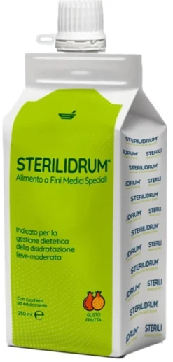 Sterilfarma Sterilidrum - Soluzione reidratante Sterilidrum per la disidratazione, 250 ml