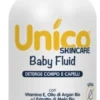 Sterilfarma Unico Baby Fluid - Gel emolliente a base di avena per il corpo e i capelli, 500 ml