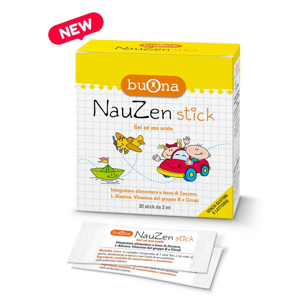 Steve Jones Nauzen Integratore Alimentare, 20 Stick