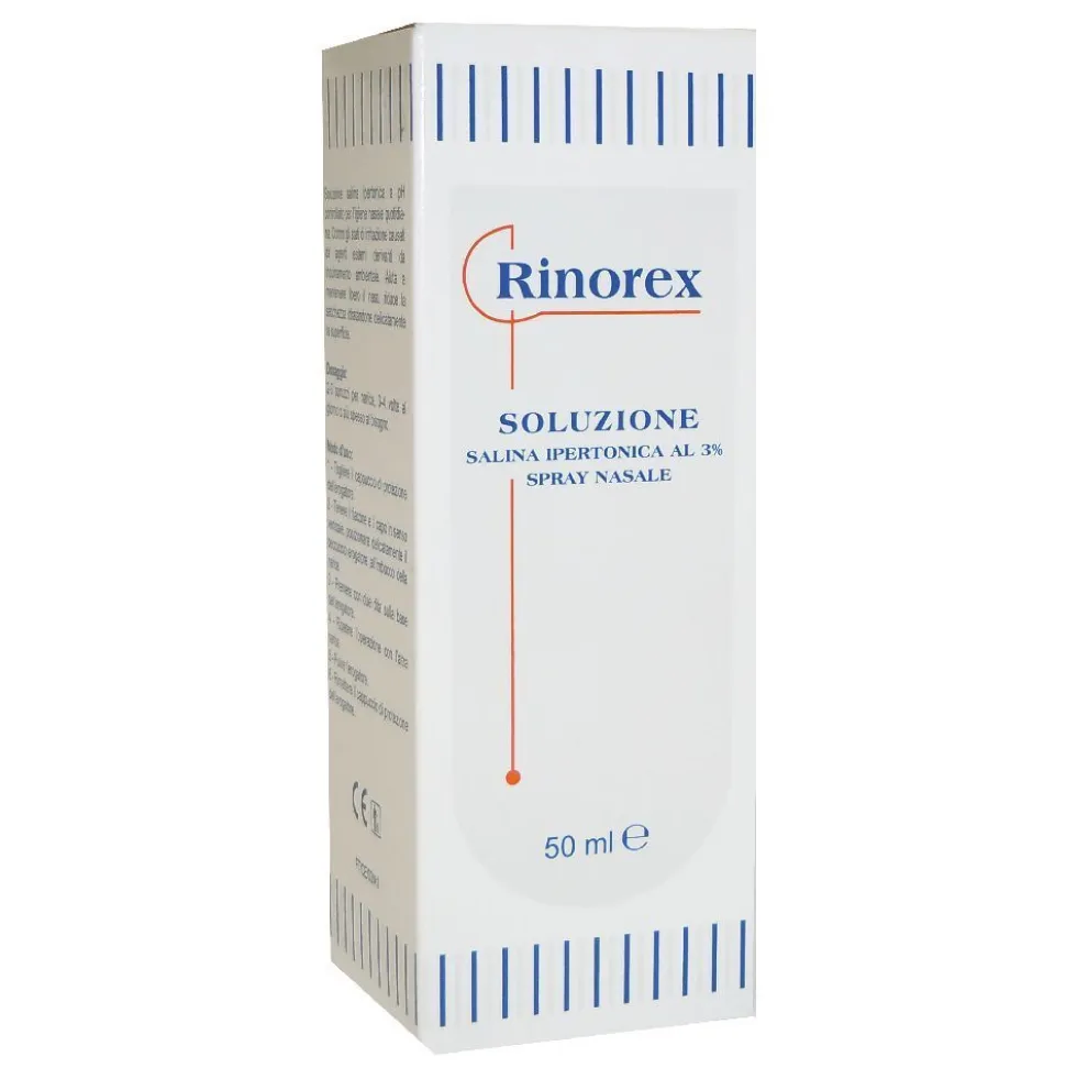 Stewart Rinorex - spray nasale ipertonico, 50 ml