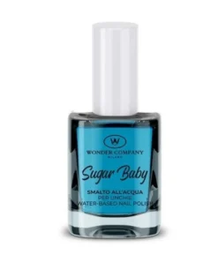 Sugar Baby Smalto per unghie azzurro - Formula a base d'acqua dalla tonalità pastello, 8 ml
