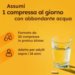 Supradyn Expert Vitamina C 1000mg Integratore Sistema Immunitario, 20 Compresse