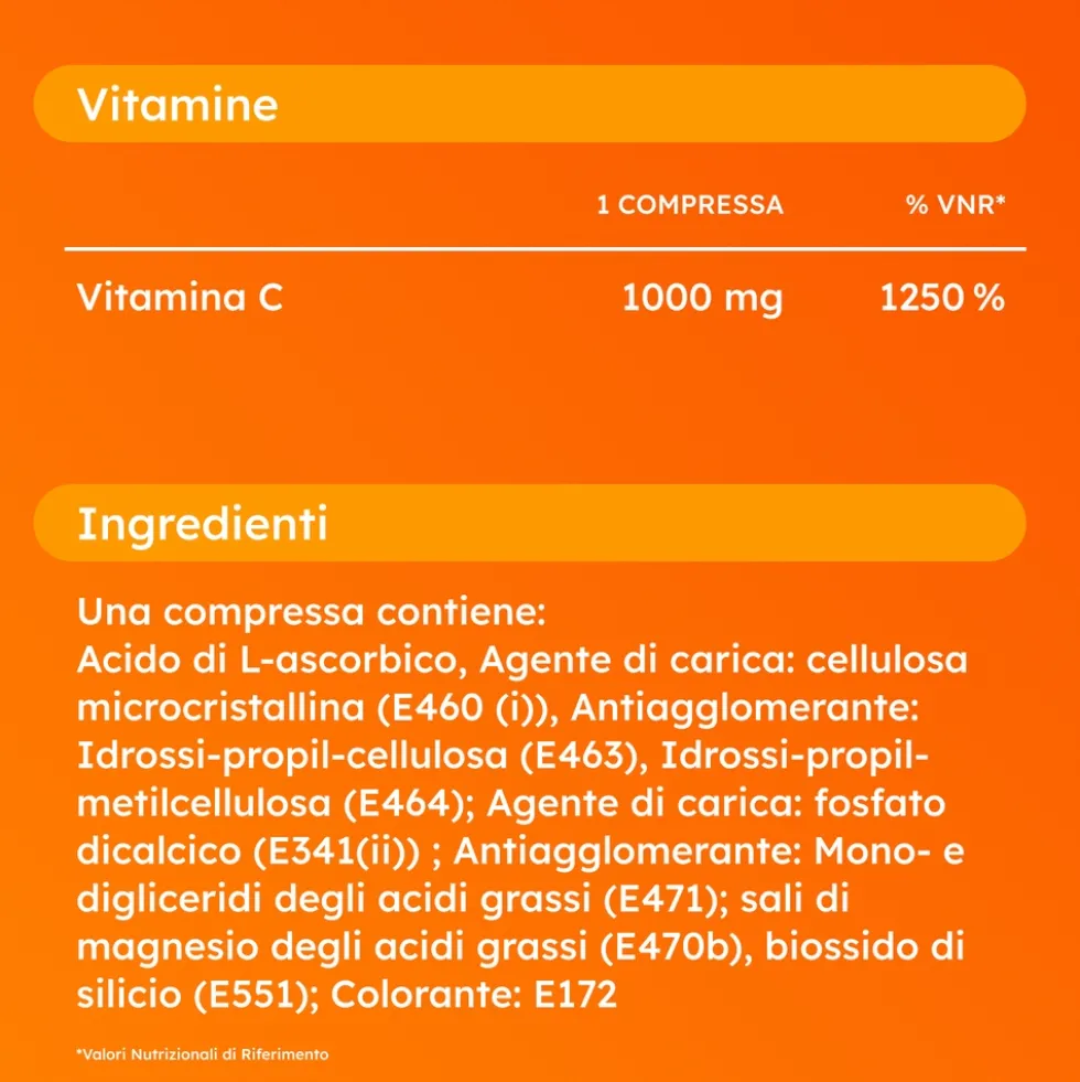Supradyn Expert Vitamina C 1000mg Integratore Sistema Immunitario, 20 Compresse