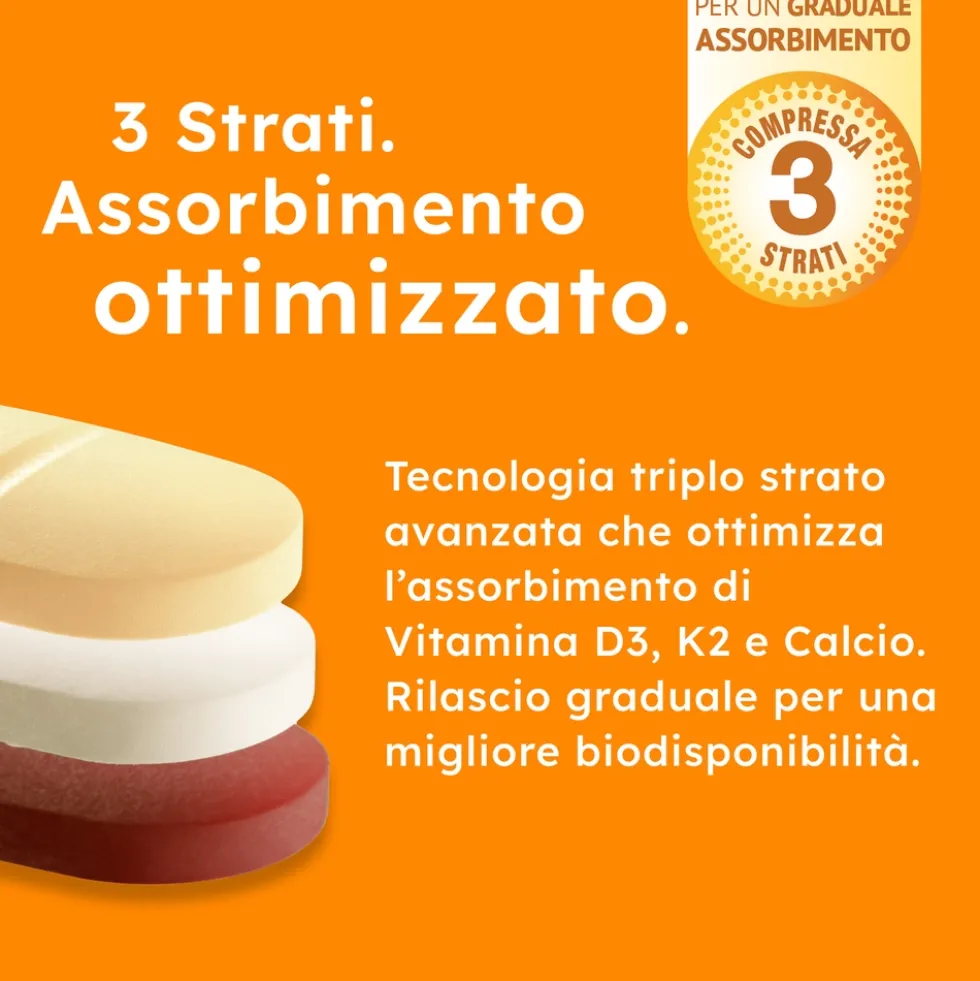 Supradyn Expert Vitamina D Integratore con Vitamina D3 K2, 30 Compresse Assorbimento Ottimizzato