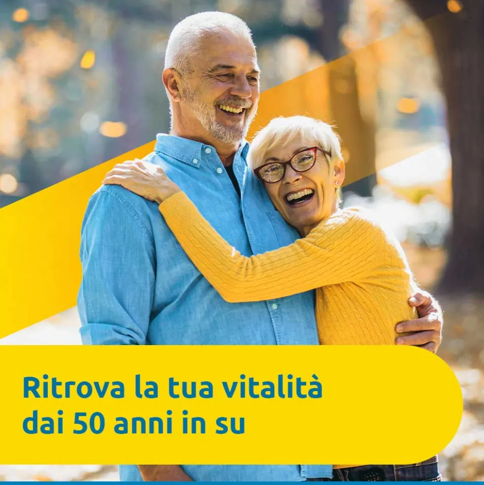 Supradyn Ricarica 50+ - Integratore multivitaminico per l'energia, 15 compresse effervescenti