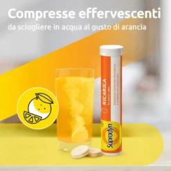 Supradyn Ricarica - Integratore multivitaminico contro la stanchezza, 15 compresse effervescenti