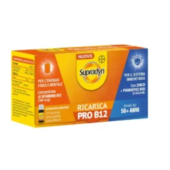 Supradyn Ricarica - PRO B12 Integratore Stanchezza e Affaticamento 50+ anni, 10 flaconcini