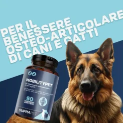 Suprapet MobilityPet Cani e Gatti Integratore Benessere Articolazioni, 90 Compresse