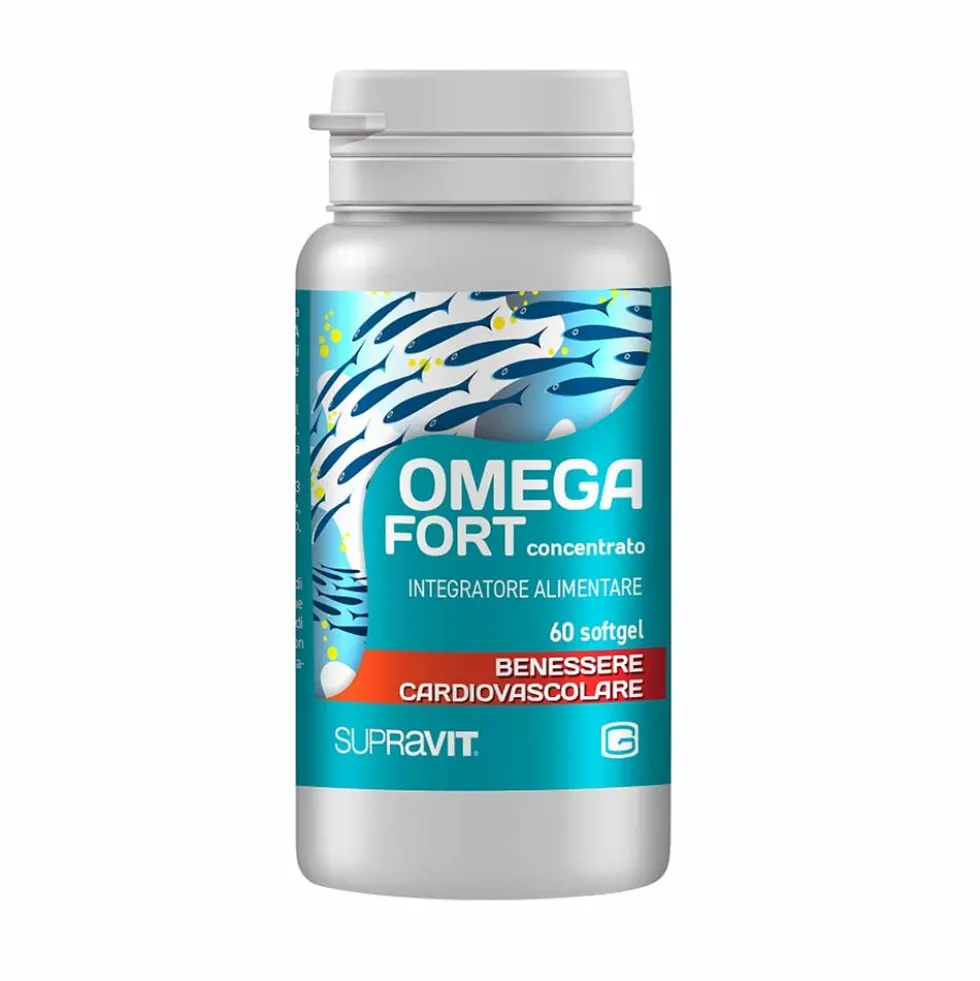 Supravit OmegaFort Concentrato Integratore Alimentare 60 Softgel
