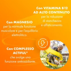 Sustenium Plus 50+ - Integratore alimentare per l'energia e la vitalità, 24 flaconcini da 20 ml