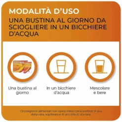 Sustenium Plus Integratore Energizzante con Creatina Succo d'Arancia, 12 Bustine