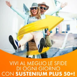 Sustenium Plus 50+ - Integratore energizzante per l'energia fisica e mentale, 24 bustine