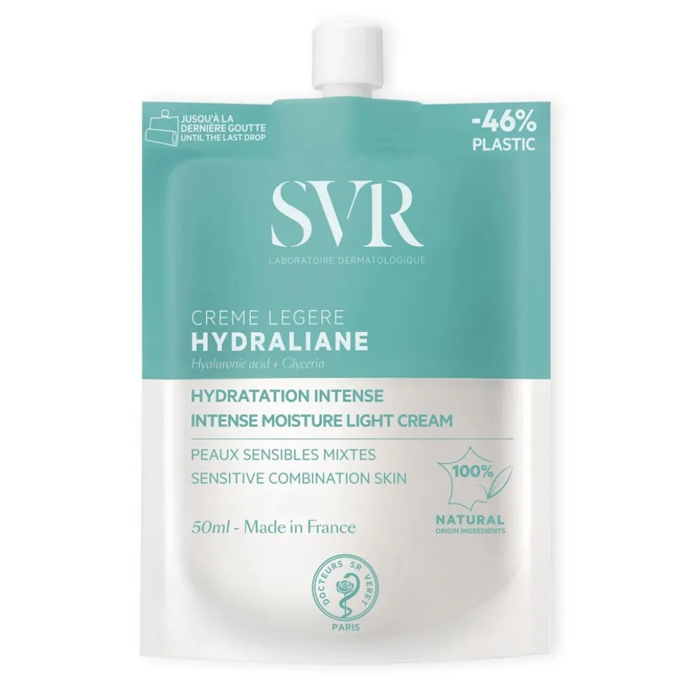 SVR Hydraliane - Crème Légère Crema Idratante Intensa Pelle Normale Mista, 50ml