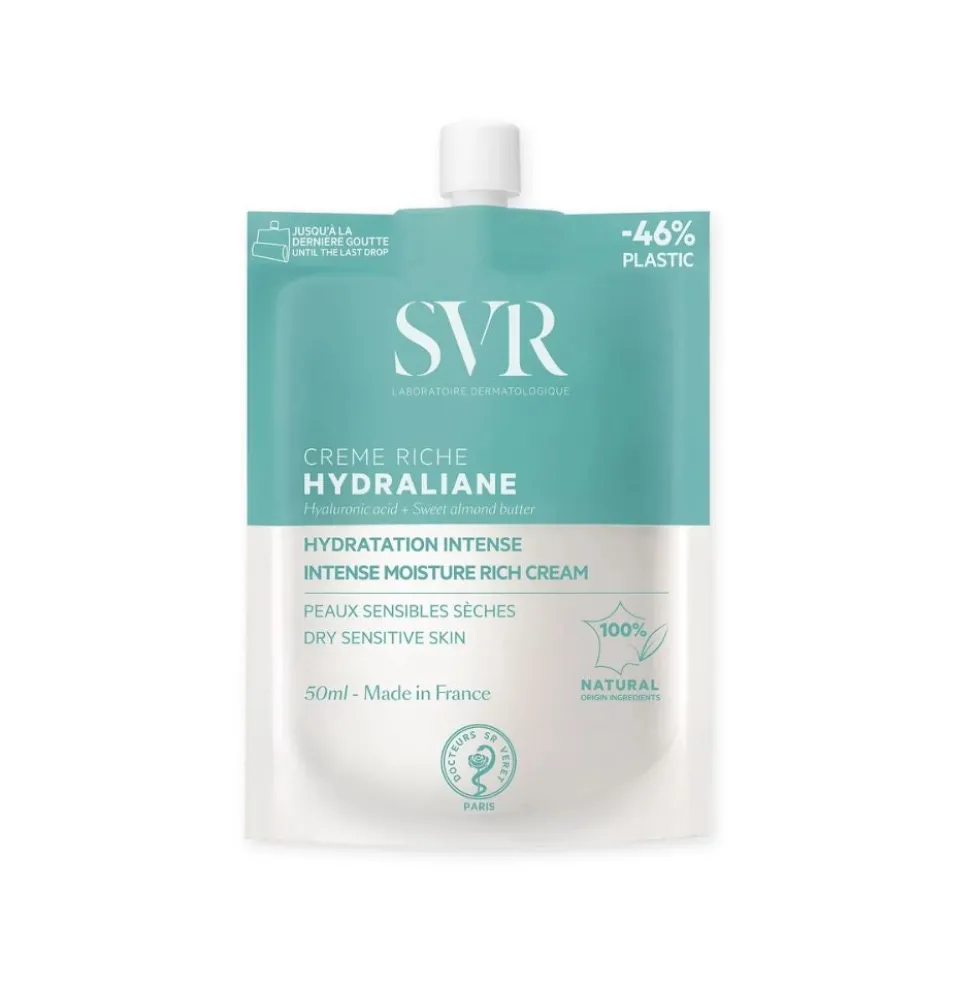 SVR Hydraliane - Crème Riche Crema Ricca Idratante Intensa Pelle Secca, 50ml