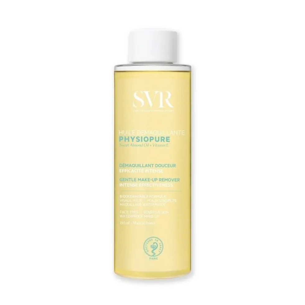 SVR Physiopure - Olio Struccante Viso Occhi e Labbra, 150ml