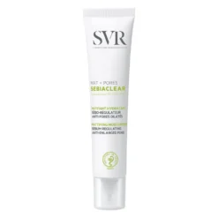 SVR Sebiaclear - Mat + Pores Trattamento Sebo-Regolatore Opacizzante, 40ml